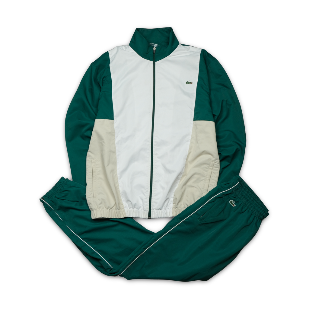Lacoste Tracksuit silber Vintage — zuerivintage Zürich