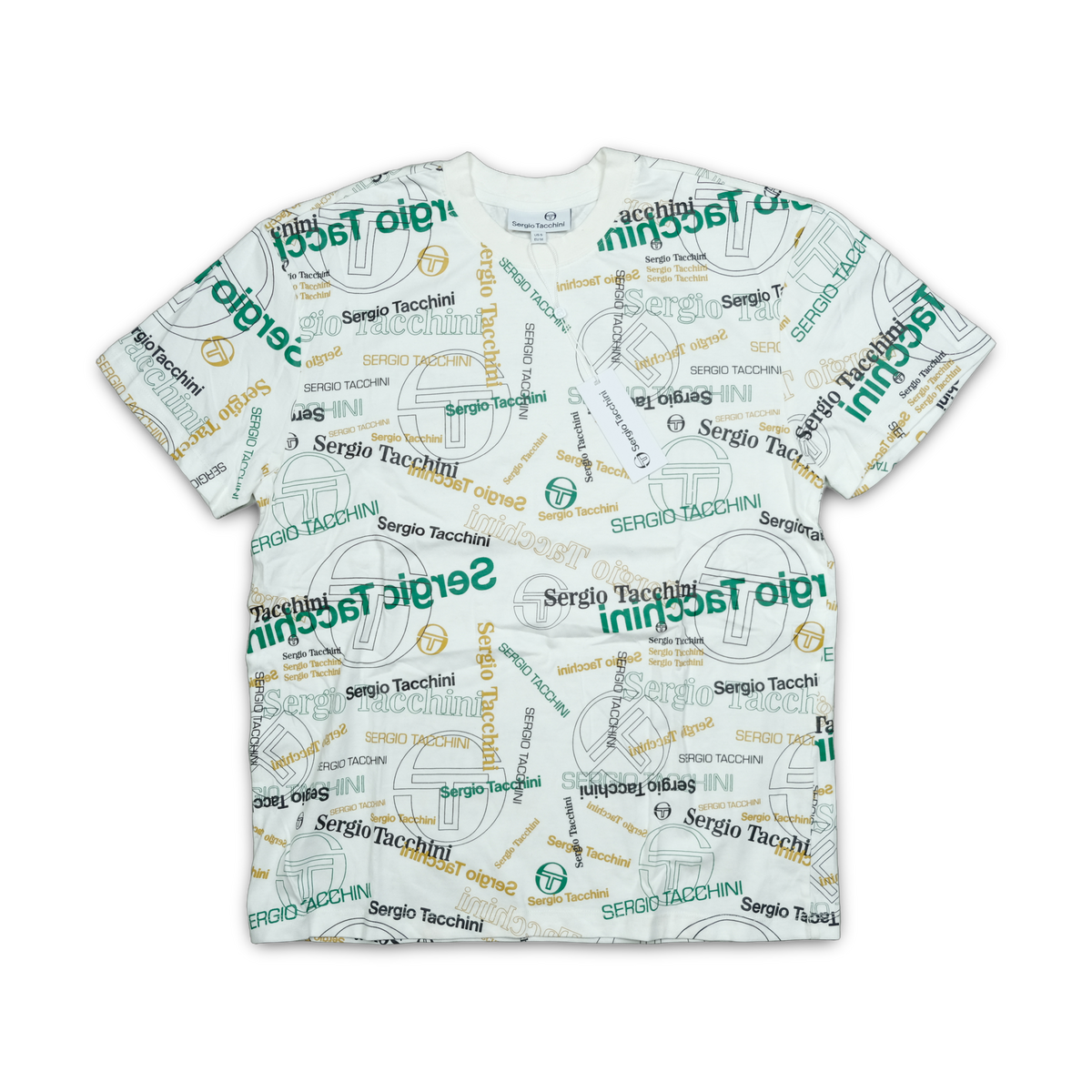 Sergio Tacchini T-Shirt Weiss Vintage — zuerivintage Zürich