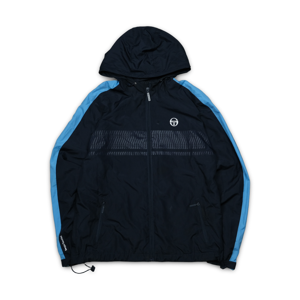 Sergio Tacchini Trackjacke Dunkelblau Vintage — zuerivintage Zürich
