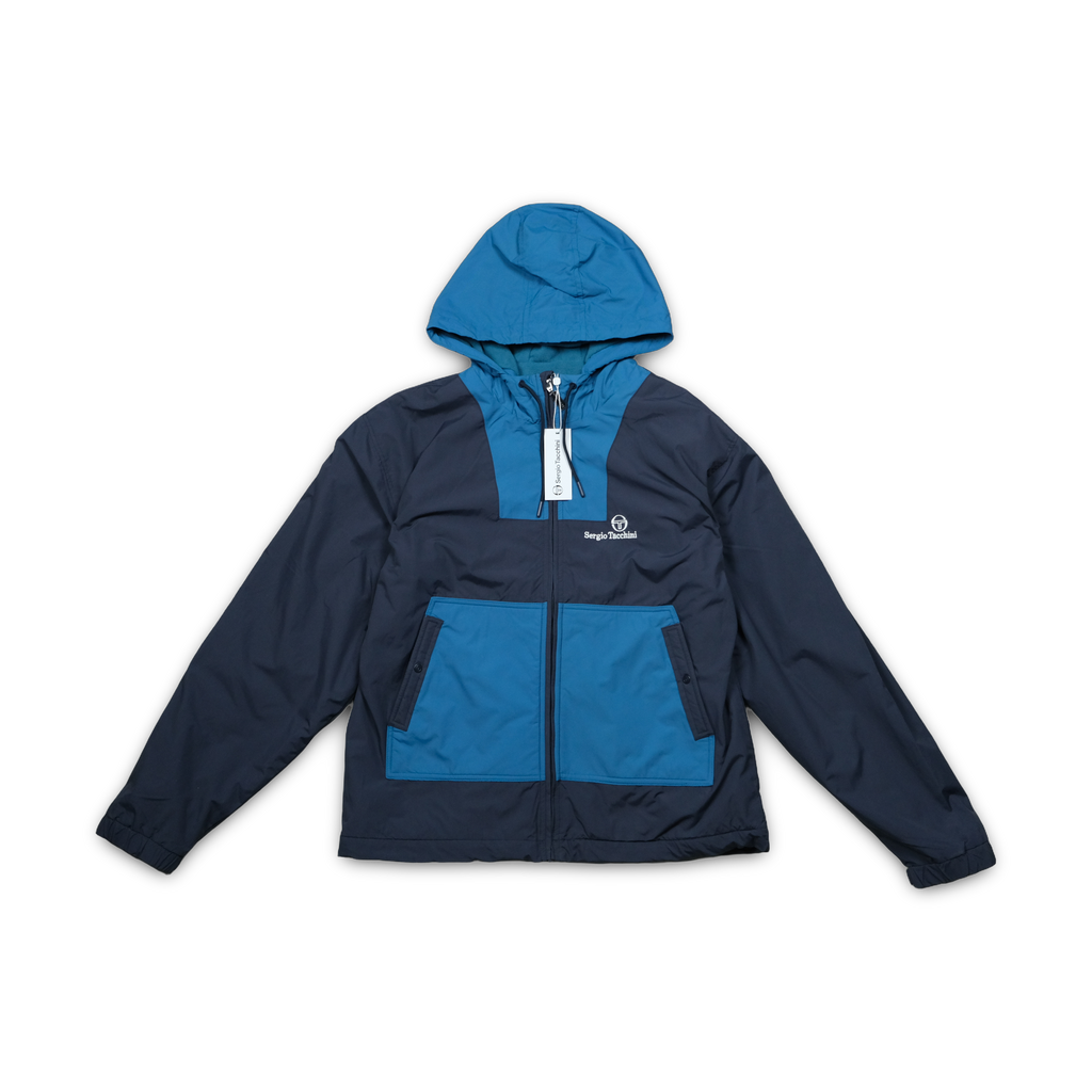 Sergio Tacchini Winterjacke Dunkelblau Vintage — zuerivintage Zürich