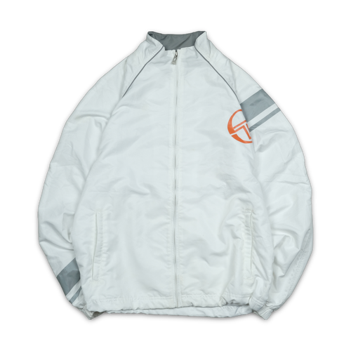 Sergio Tacchini Trackjacke Weiss Vintage — zuerivintage Zürich
