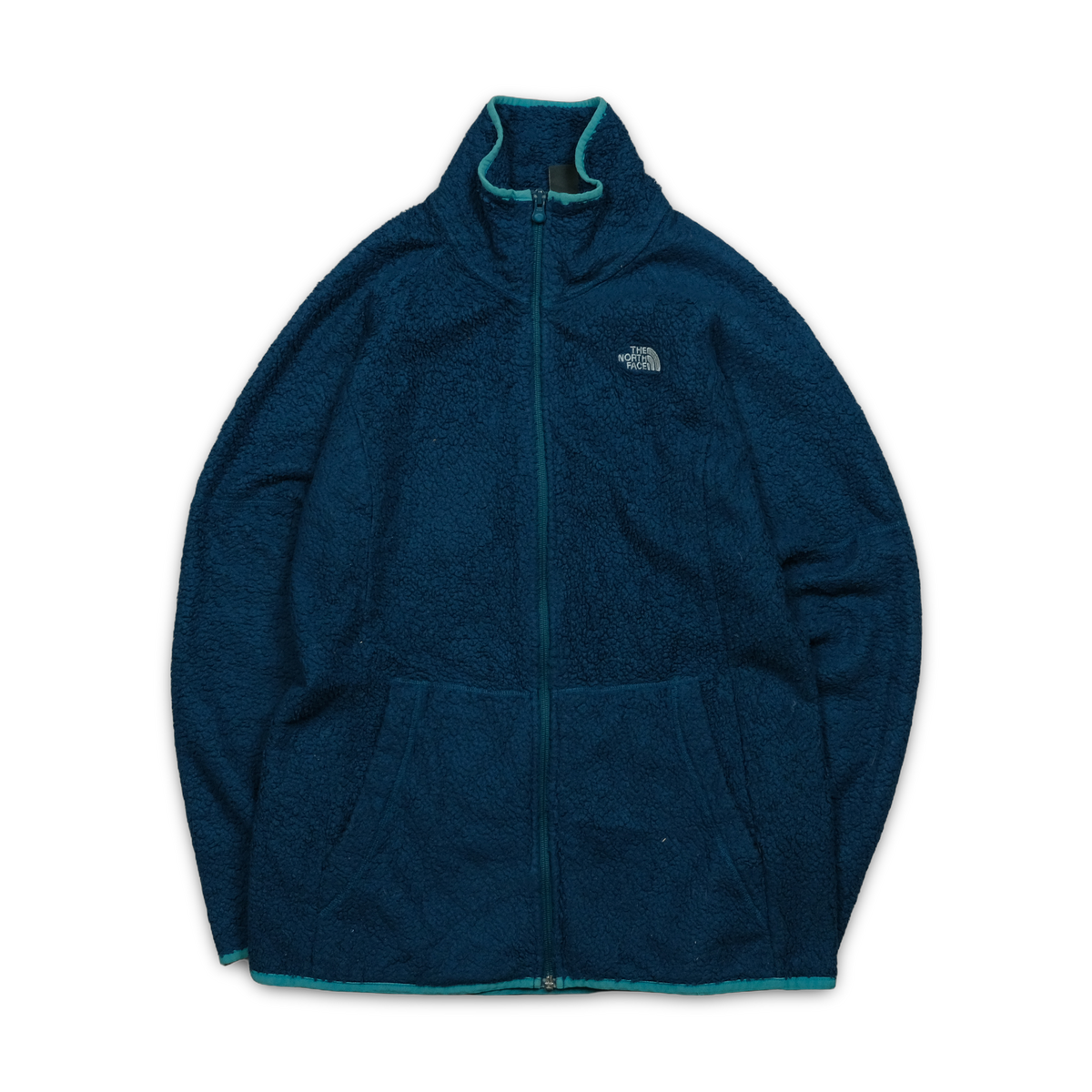 The North Face Fleece Jacke Blau Vintage — zuerivintage Zürich