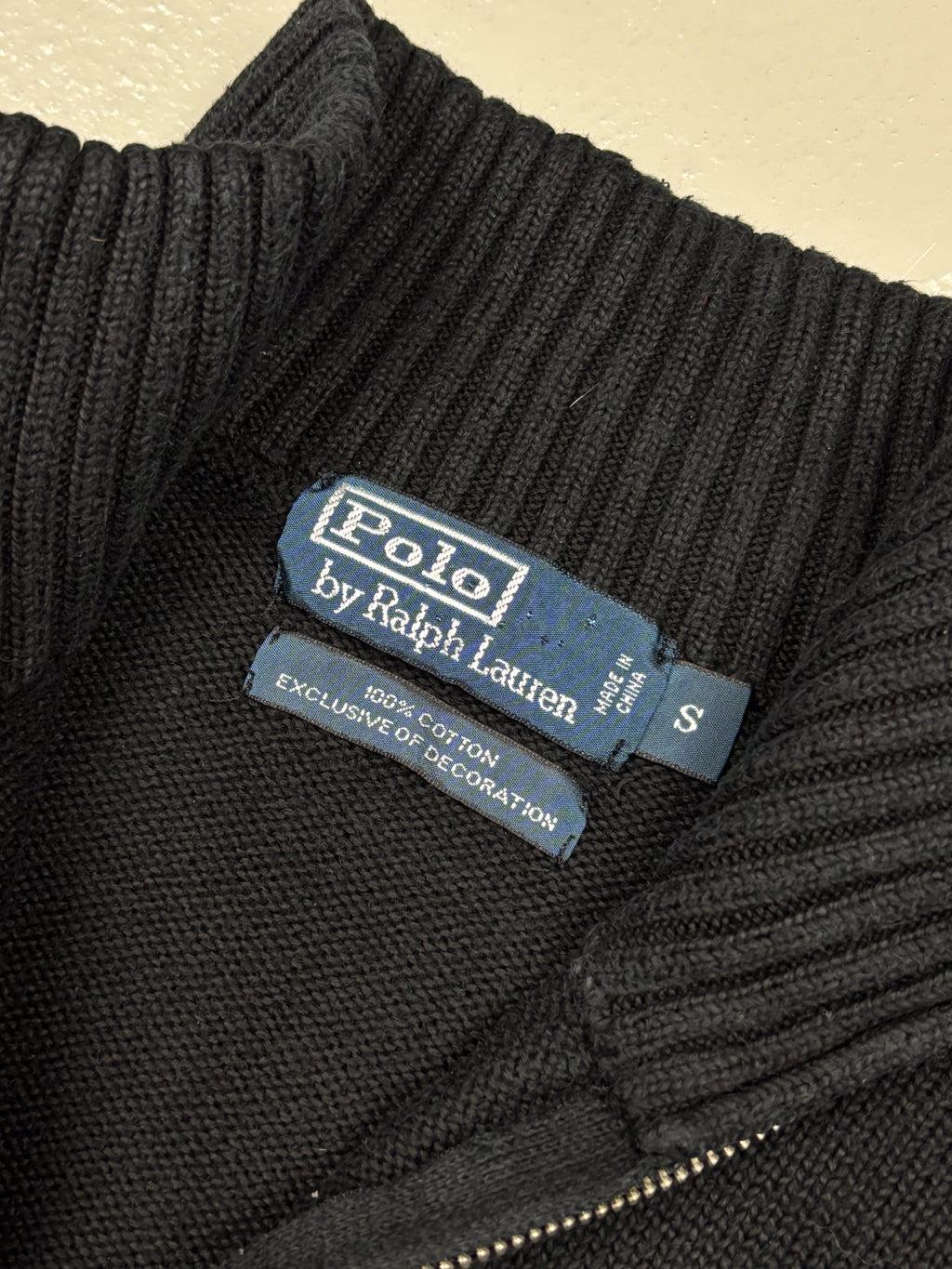Ralph Lauren Quarterzip (S)