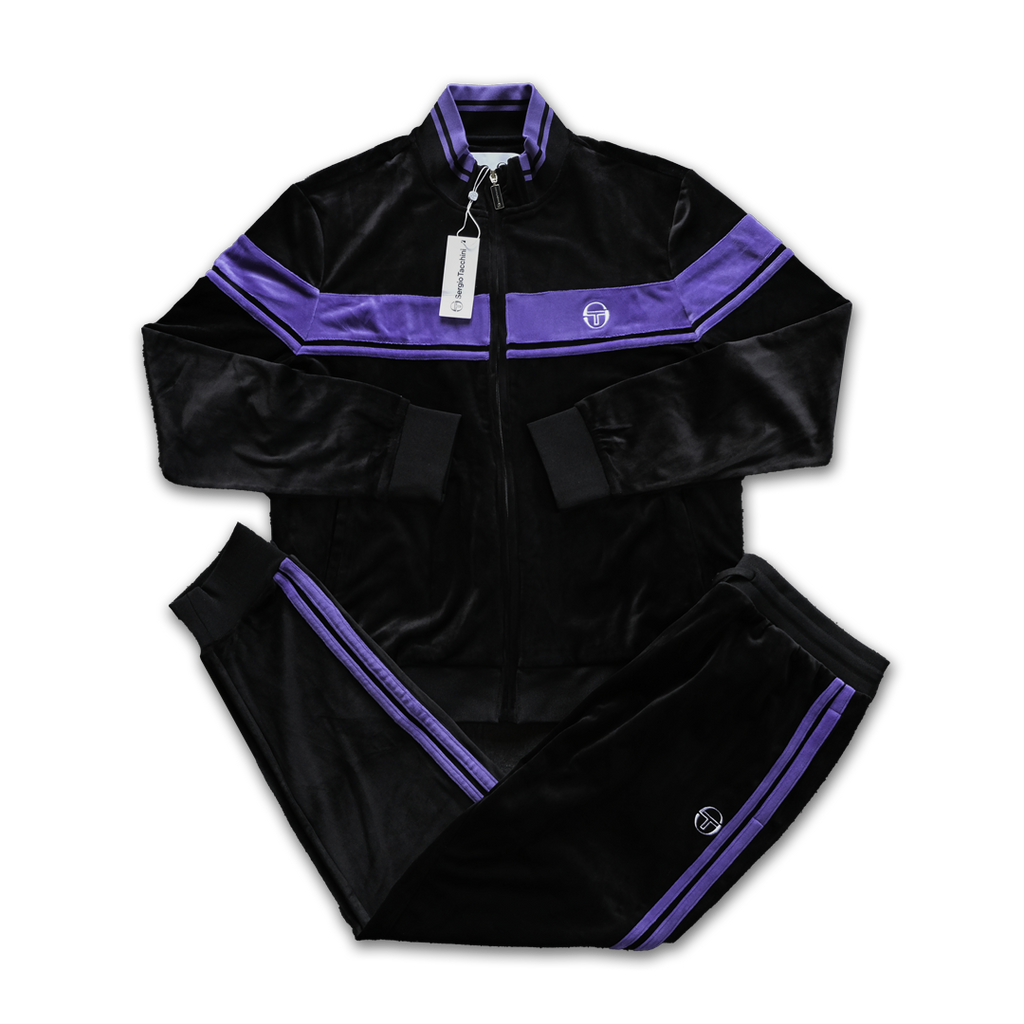 Sergio Tacchini Velour Tracksuit - brandnew (L)