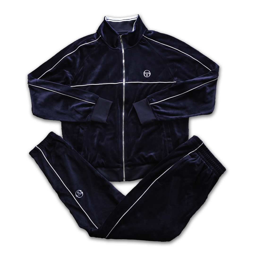 Sergio Tacchini Velour Tracksuit - brandnew (M-L)