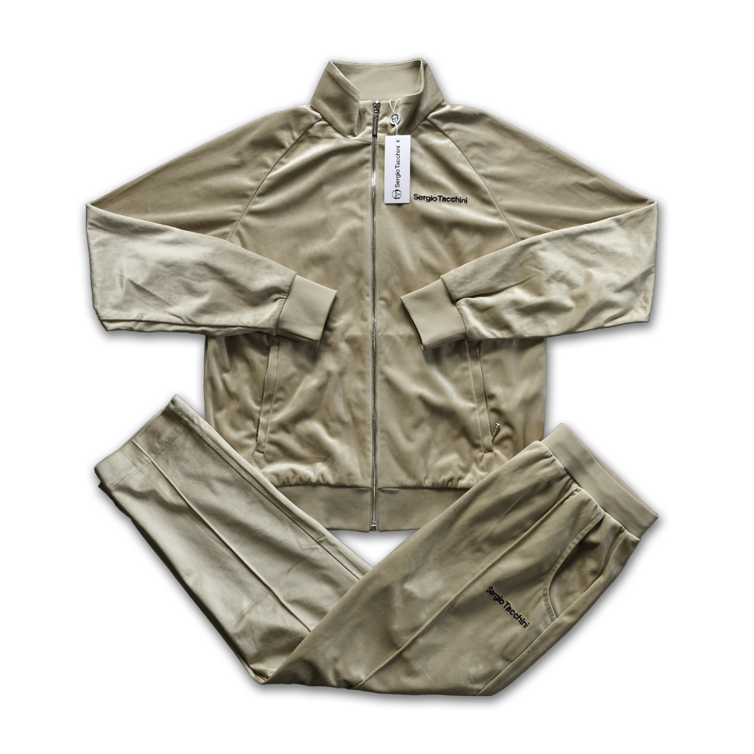 Sergio Tacchini Velour Tracksuit - brandnew (S)
